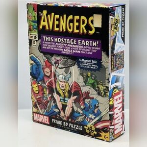 Marvel Avengers THIS HOSTAGE EARTH 300pc Prime 3D Puzzle (12 in x 18 in